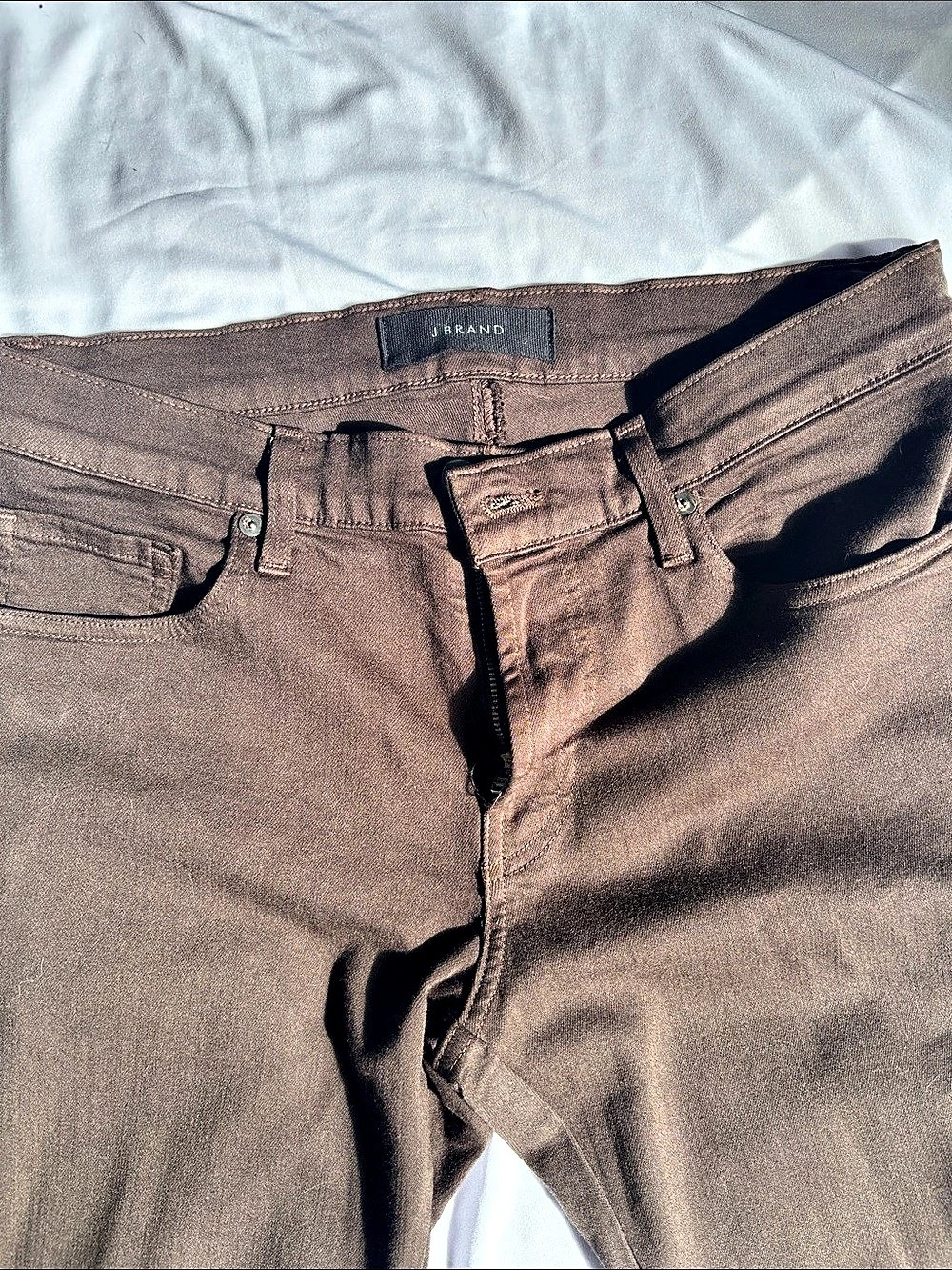 J Brand Men's Brown Slim Jeans Waist 32